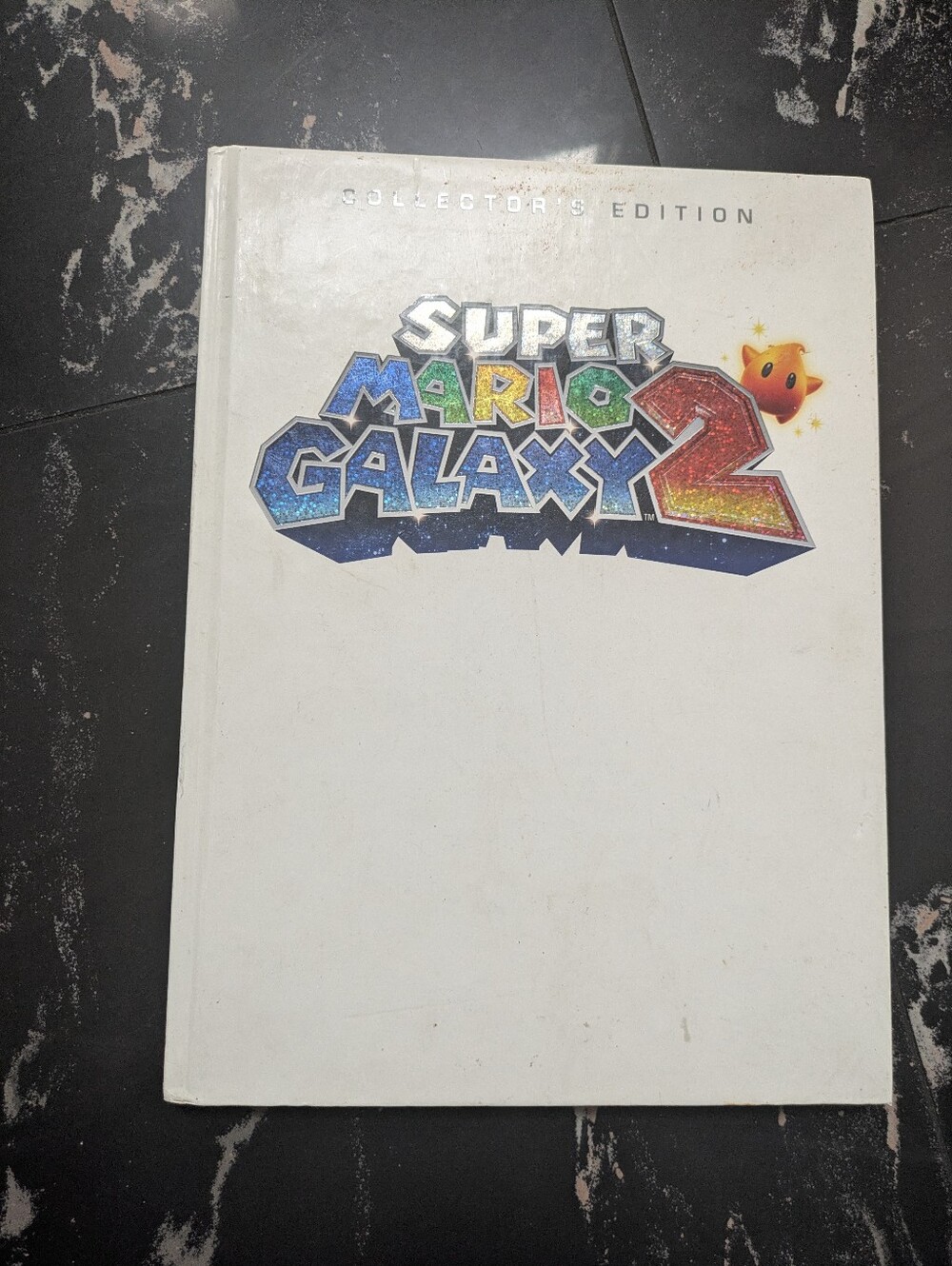 Nintendo Super Mario Gallexy Collector's Edition Hardcover Book With Poster